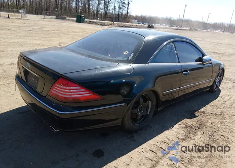 2002 Mercedes-Benz Cl 500 z USA, uszkodzony, nr VIN WDBPJ75J02A028608